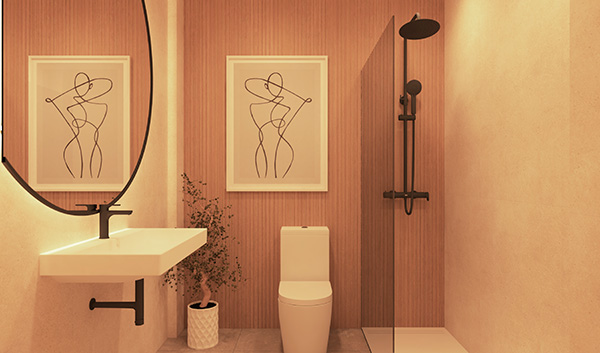 Bathroom Block 1